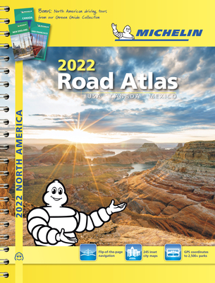 Michelin North America Road Atlas 2022 - USA - Canada - Mexico